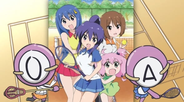 Poster Anime: Ketsuekigata-kun! Featuring Yuri & Nasuno
