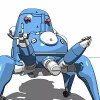 Poster Anime: Koukaku Kidoutai: Stand Alone Complex 2nd GIG - Tachikoma na Hibi