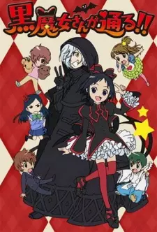 Gambar Anime Kuromajo-san ga Tooru!!