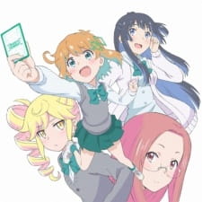 Poster Anime Watashitachi, Luck Logic-bu!