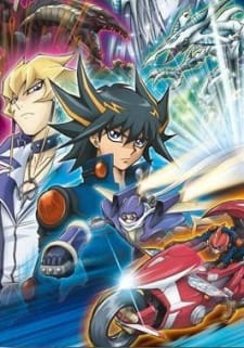 Anime Poster: Yu☆Gi☆Oh! 5D's: Shinkasuru Kettou! Stardust vs. Red Demon's