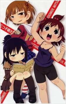 Poster Anime Mitsudomoe: Oppai Ippai Mama Genki