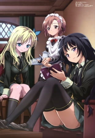 Poster Anime: Boku wa Tomodachi ga Sukunai: Yaminabe wa Bishoujo ga Zannen na Nioi