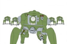 Poster Anime Koukaku Kidoutai: Stand Alone Complex - Solid State Society - Uchikoma na Hibi