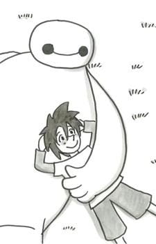 Poster Anime Baymax