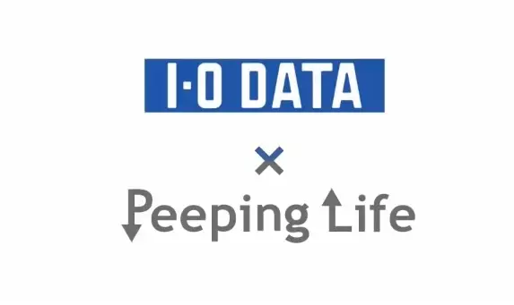 Poster Anime: Peeping Life x I-O Data: Quiz!! Input Output