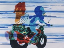 Poster Anime Tabi wa Michizure Yo wa Nasake