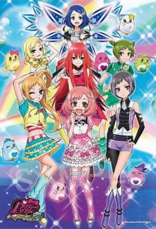 Poster Anime Pretty Rhythm: Rainbow Live