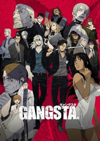 Poster Anime: Gangsta.