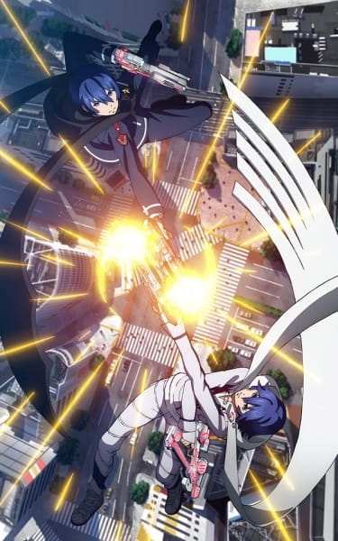 Poster Anime: Gunslinger Stratos The Animation: Bunki/Futatsu no Mirai