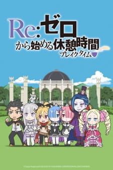 Poster Anime Re:Zero kara Hajimeru Break Time