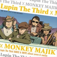 Gambar Anime Lupin the Third x Monkey Majik