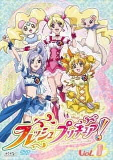 Poster Anime Fresh Precure!