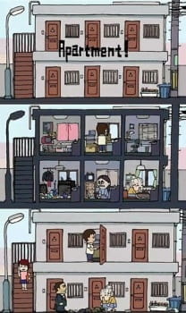 Poster Anime Apartment!