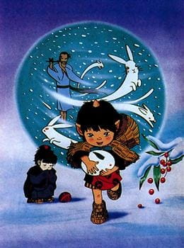 Anime Poster: Oni no Ko to Yuki Usagi