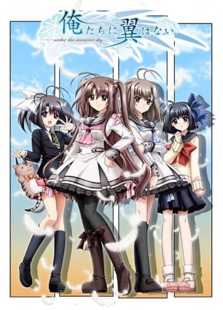 Anime Poster: Oretachi ni Tsubasa wa Nai: Under the Innocent Sky.