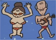 Poster Anime Hawaiian Rock'n Roll