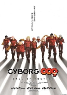 Poster Anime Cyborg 009: Call of Justice 2