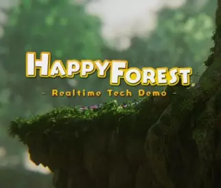 Poster Anime: Happy Forest