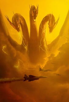 Gambar Karakter King Ghidorah