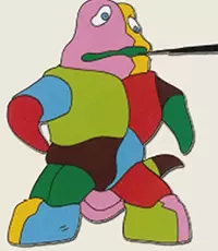 Gambar Karakter Anime: Crayon Monster