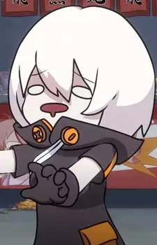 Gambar Karakter Anime: Dumb Zombie with Scythe