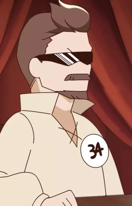 Gambar Karakter Anime: Old Man