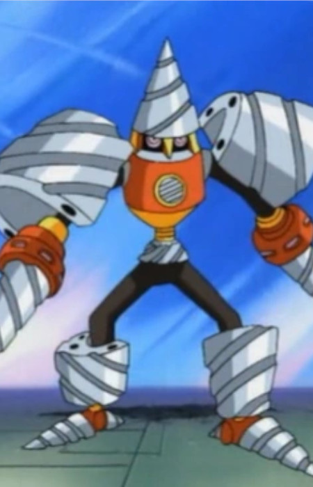 Gambar Karakter DrillMan.EXE