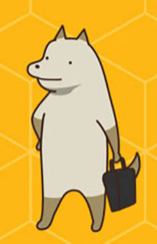 Gambar Karakter Dog-senpai