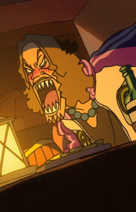 Gambar Karakter Man at the Bar (Mihawk Fan)