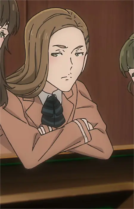 Gambar Karakter Anime: Brown Hair Student