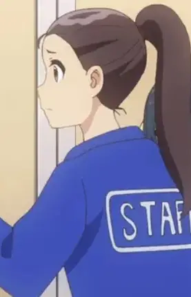 Gambar Karakter Anime: Female Staff Member
