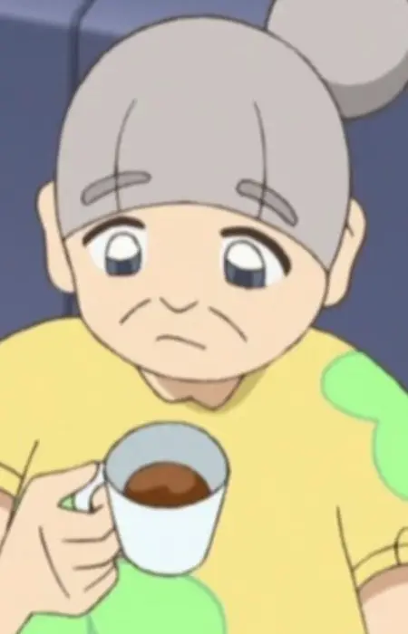 Gambar Karakter Anime: Nijinosaki's Grandmother