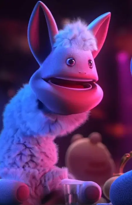 Gambar Karakter Anime: Alpaca Yang