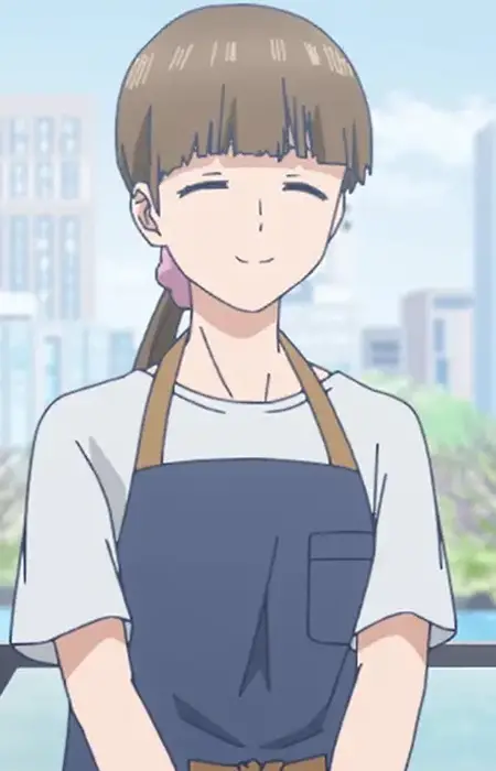 Gambar Karakter Anime: Cafe Waitress