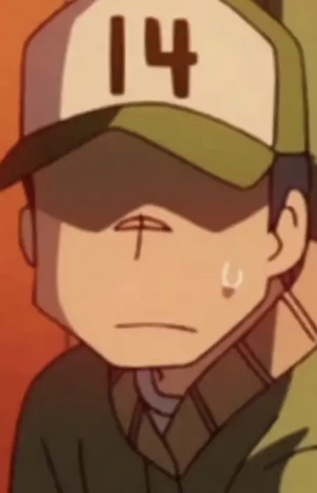 Gambar Karakter Anime: Soldier No. 14