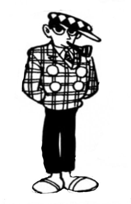 Gambar Karakter Sherlock Holmespun