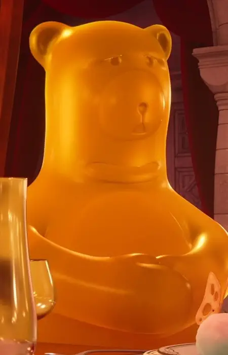 Gambar Karakter Anime: Bear Gummy Orange