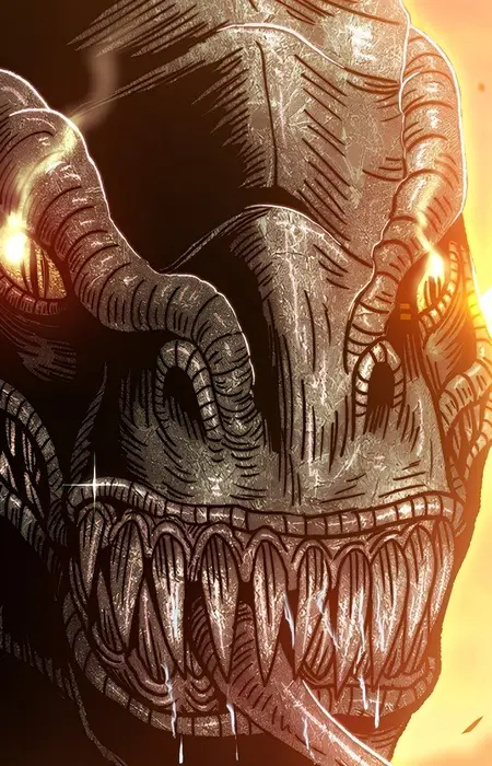 Gambar Karakter Anime: Ancient Lizard Anthromorph