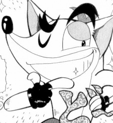 Gambar Karakter Crash Bandicoot
