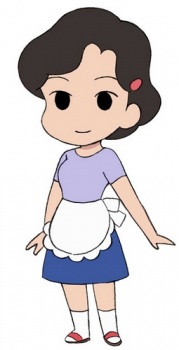 Gambar Karakter Anime: Ashibe's Mother