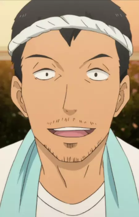 Gambar Karakter Anime: Candy Apple Shop Clerk