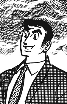 Gambar Karakter Yusaku Shirakawa