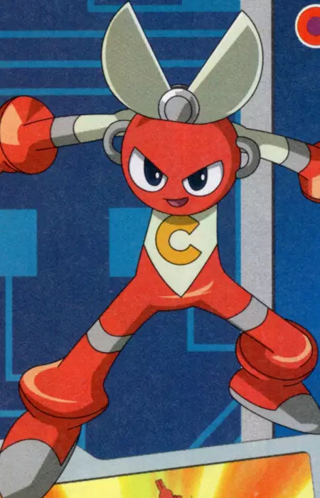 Gambar Karakter Anime: CutMan.EXE
