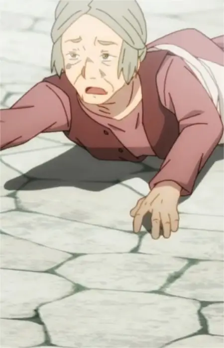 Gambar Karakter Anime: Old Woman
