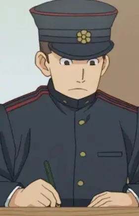 Gambar Karakter Anime: Police Officer