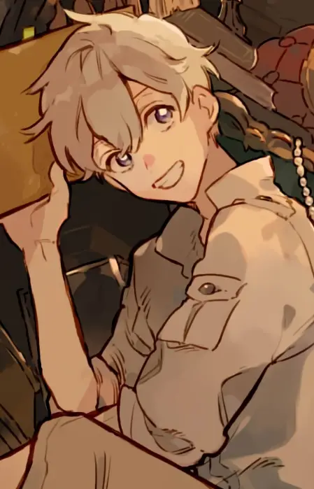 Gambar Karakter Anime: Wilhelm Grimm