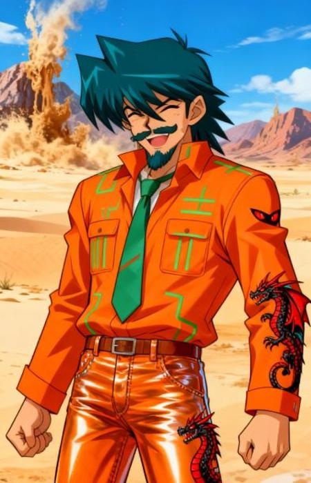 Gambar Karakter Anime: Jonouchi's Father