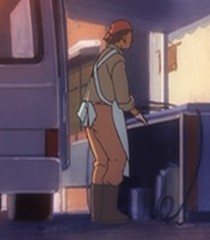 Gambar Karakter Taiyaki Shop Owner