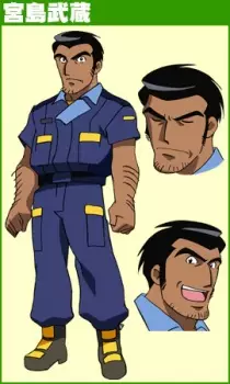 Gambar Karakter Anime: Musashi Miyajima